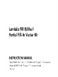 Lambda FIX II/Xho I Partial Fill-In Vector Kit