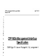 CFP MSA Management Interface Specification V2p0 R09